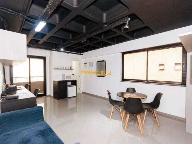 Mirabili Offices - Sala comercial mobiliada e decorada à venda, com 1 vaga de garagem, Bigorrilho, Curitiba, PR