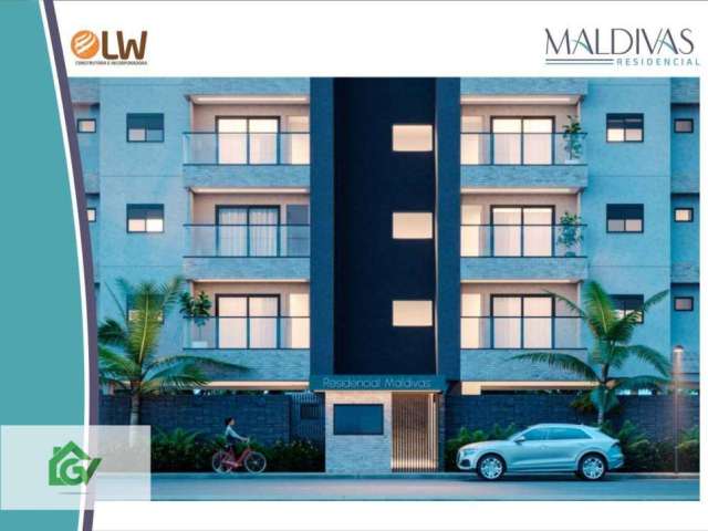 Apartamento com 2 dormitórios à venda, 74 m² por R$ 489.709,26 - Itaguá - Ubatuba/SP