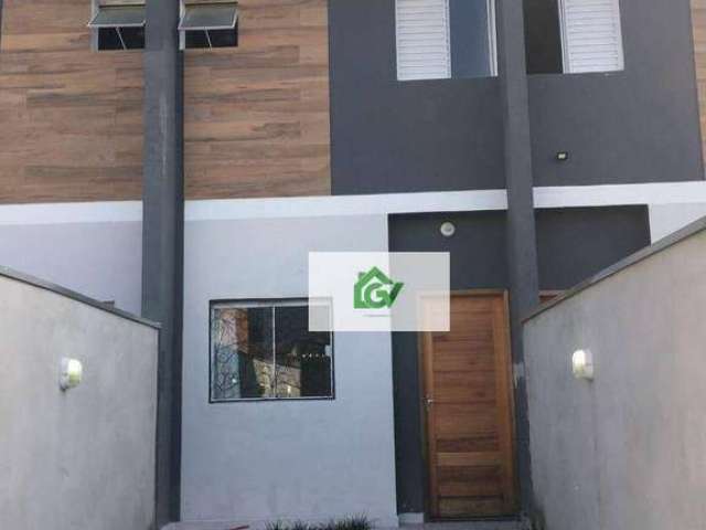 Sobrado com 2 dormitórios para alugar, 70 m² por R$ 1.750,00/mês - Jardim Tarumãs - Caraguatatuba/SP