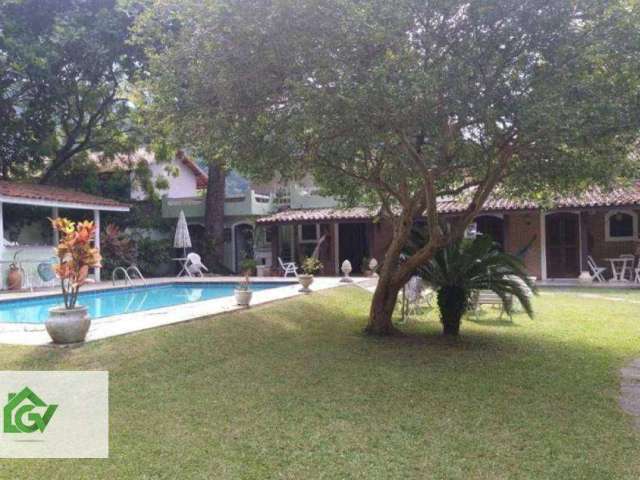 Casa com 6 dormitórios à venda, 415 m² por R$ 2.500.000,00 - Barequeçaba - São Sebastião/SP