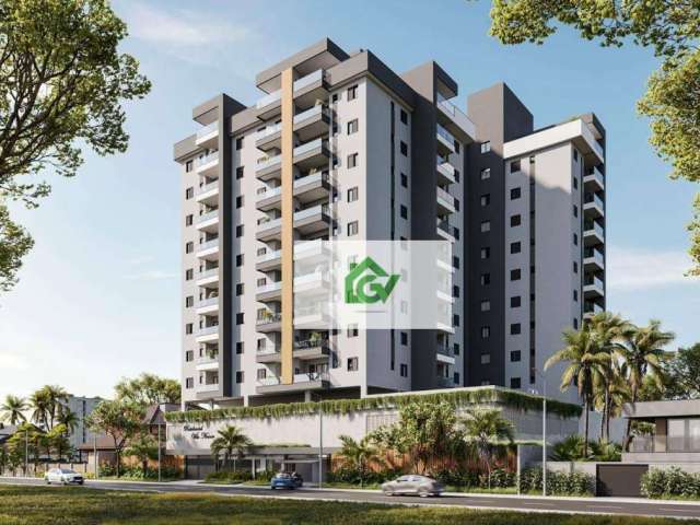 Apartamento com 3 dormitórios à venda, 84 m² por R$ 476.373 - Praia das Palmeiras - Caraguatatuba/SP