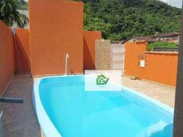 Apartamento com 2 dormitórios à venda, 50 m² por R$ 262.900 - Praia do Sapê - Ubatuba/SP