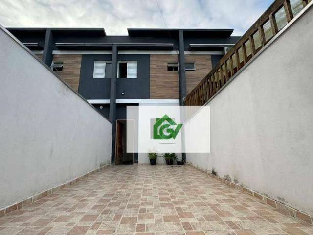 Sobrado com 2 dormitórios, 70 m² - venda por R$ 335.000,00 ou aluguel por R$ 1.850,00/mês - Jardim Tarumãs - Caraguatatuba/SP