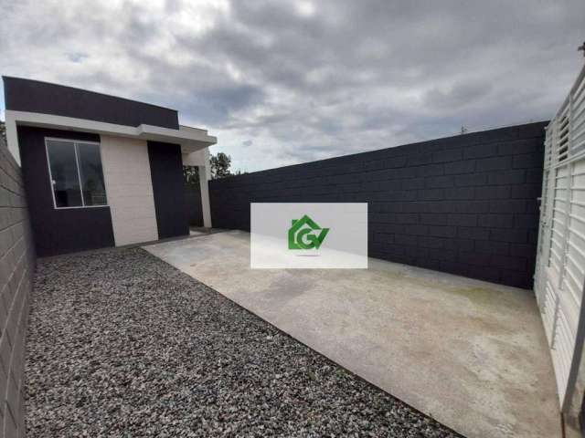 Casa com 2 dormitórios à venda, 65 m² por R$ 320.000,00 - Balneário Recanto Do Sol - Caraguatatuba/SP