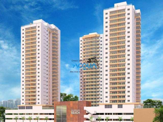 Apartamento com 3 dormitórios à venda, 73 m² por R$ 1.060.290,00 - Astúrias - Guarujá/SP