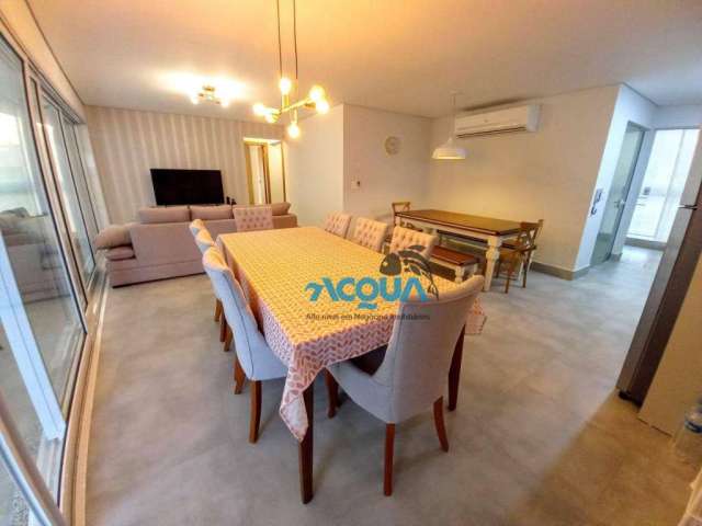 Apartamento nas Astúrias com 3 dormitórios à venda, 146 m² por R$ 2.200.000 - Praia das Astúrias - Guarujá/SP