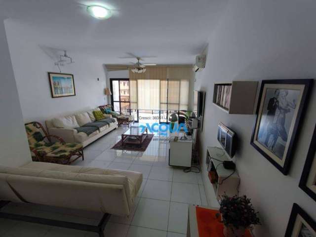 Apartamento com 3 dormitórios à venda, 126 m² por R$ 450.000,00 - Enseada - Guarujá/SP