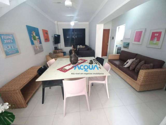 Cobertura com 3 dormitórios à venda, 90 m² por R$ 1.200.000 - Enseada - Guarujá/SP