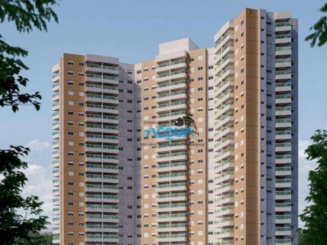 Apartamento com 3 dormitórios à venda, 62 m² por R$ 653.341,06 - Jardim Três Marias - Guarujá/SP