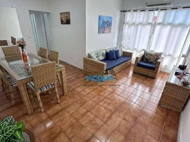 Apartamento com 2 dormitórios à venda por R$ 360.000,00 - Enseada - Guarujá/SP