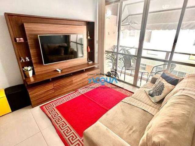 Apartamento com 2 dormitórios à venda, 75 m² por R$ 380.000 - Enseada - Guarujá/SP