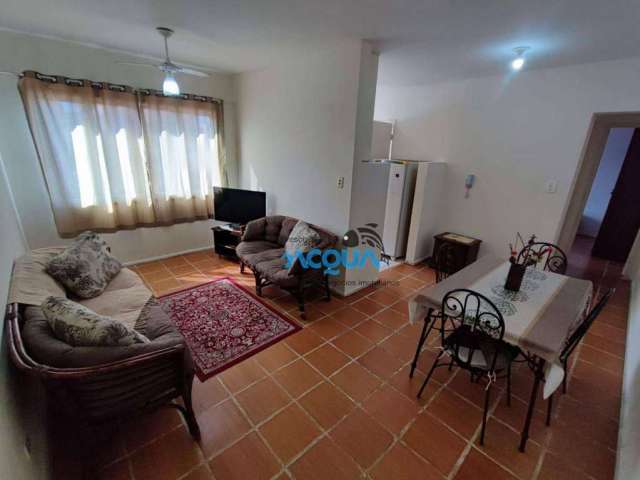 Apartamento com 1 dormitório, 49 m² - venda por R$ 230.000,00 ou aluguel por R$ 2.200,00/mês - Enseada - Guarujá/SP