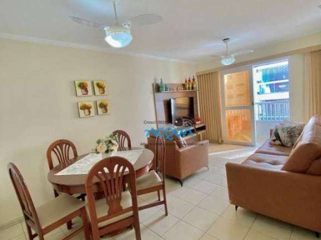 Apartamento com 2 dormitórios à venda, 70 m² por R$ 500.000 - Pitangueiras - Guarujá/SP