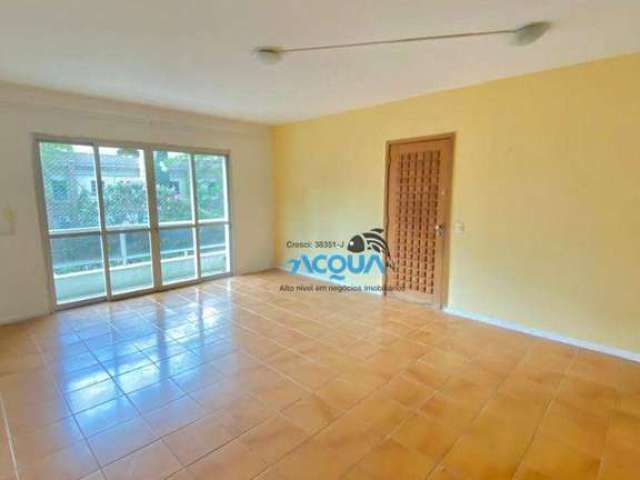 Apartamento com 3 dormitórios à venda, 130 m² por R$ 490.000 - Pitangueiras - Guarujá/SP