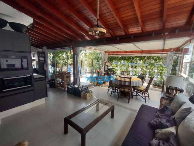 Cobertura com 3 dormitórios à venda, 135 m² por R$ 480.000,00 - Tortuga - Guarujá/SP