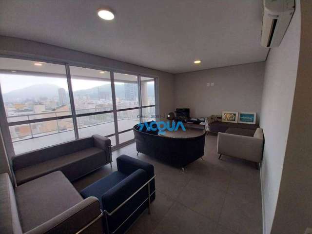 Apartamento com 3 dormitórios à venda, 135 m² por R$ 1.300.000 - Enseada - Guarujá/SP