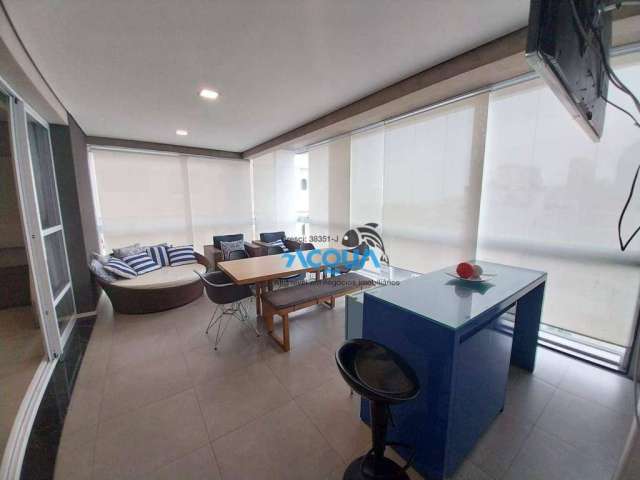 Apartamento com 3 dormitórios à venda, 135 m² por R$ 1.300.000 - Enseada - Guarujá/SP