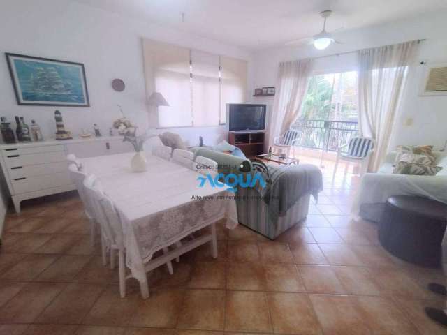 Apartamento com 3 dormitórios à venda, 100 m² por R$ 400.000 - Enseada - Guarujá/SP