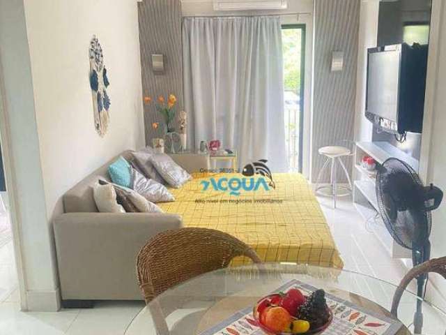 Apartamento com 1 dormitório à venda, 50 m² por R$ 270.000 - Enseada - Guarujá/SP