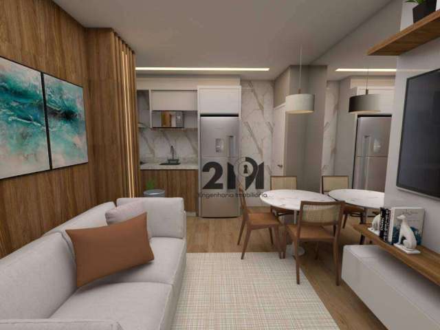 Apartamento com 2 dormitórios à venda, 41 m² por R$ 295.000,00 - Parada Inglesa - São Paulo/SP