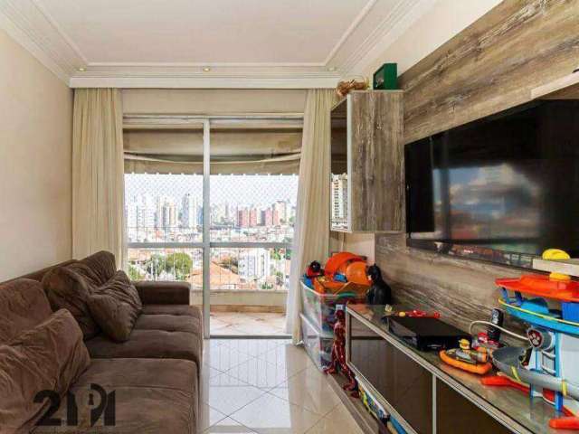 Apartamento com 2 dormitórios à venda, 74 m² por R$ 468.000,00 - Parada Inglesa - São Paulo/SP