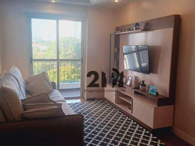 Apartamento com 3 dormitórios à venda, 74 m² por R$ 536.000,00 - Lauzane Paulista - São Paulo/SP