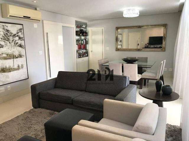 Apartamento com 3 dormitórios à venda, 136 m² por R$ 2.200.000,00 - Campo Belo - São Paulo/SP