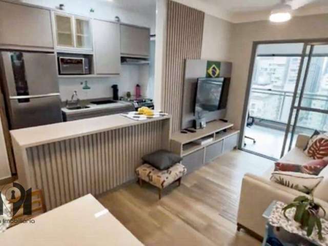 Apartamento com 1 dormitório à venda, 50 m², 1 vaga, por R$ 1.200.000 - Pinheiros - São Paulo/SP