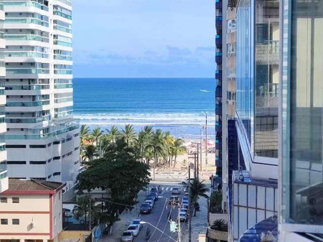 Apto de 2 Dorm c/ 1 suíte, SACADA GOURMET, 93 m² de área útil, VISTA MAR. Bairro: CANTO DO FORTE.