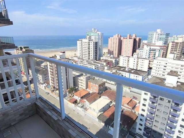 COBERTURA de 3 Dorm c/ SUÍTES, VISTA MAR, 128,12 m² de área útil. BAIRRO: GUILHERMINA.