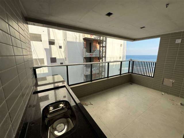 Apto de 1 Dorm. SACADA GOURMET, 30 METROS da PRAIA, 52,09 m² de área útil. Bairro: MARACANÃ.