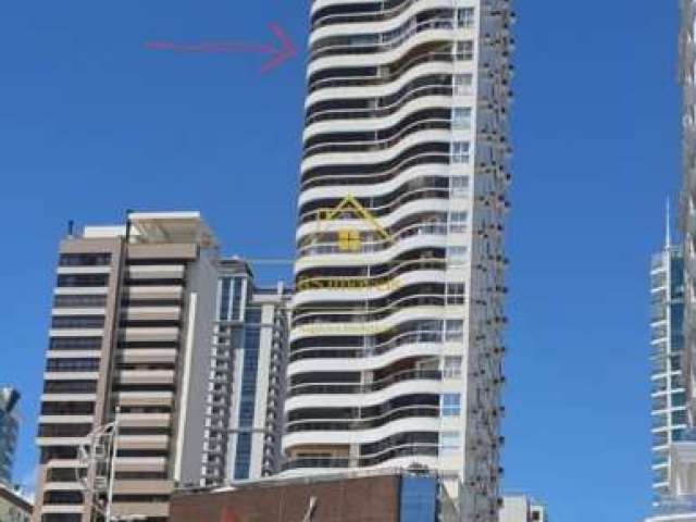 Apartamento frente mar 21º piso á venda em balneário camboriú