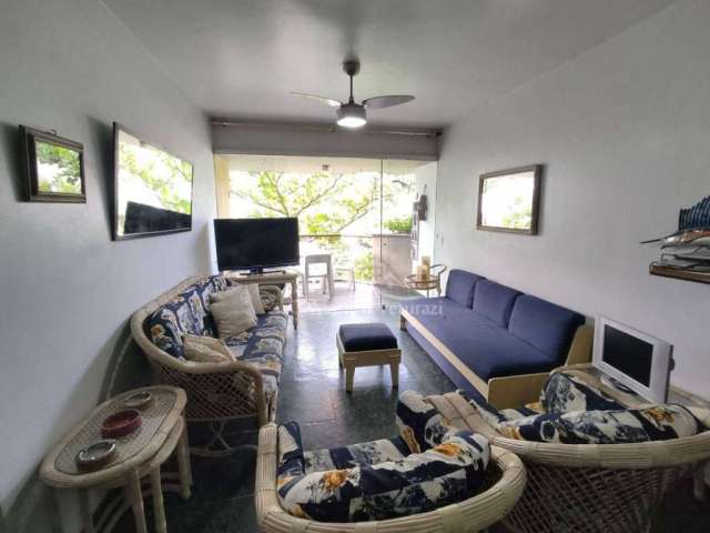 Apartamento, 120 m² - venda por R$ 690.000,00 ou aluguel por R$ 5.000 - Enseada - Guarujá/SP