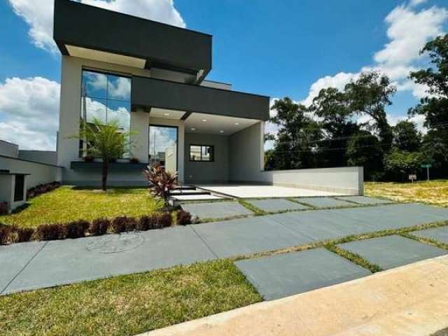 Casa Térrea em Indaiatuba, Condomínio Gran Reserve com 3 suítes - 131 m²