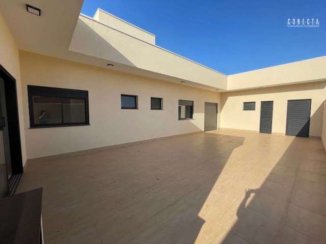 Casa Térrea em Indaiatuba, Condomínio Gran Reserve com 3 suítes - 162 m²