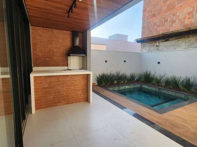 Casa Térrea em Indaiatuba, Condomínio Gran Reserve com 3 suítes - 148 m²