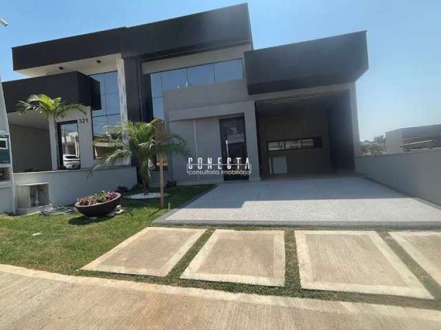 Casa Térrea em Indaiatuba, Condomínio Gran Reserve com 3 suítes - 140 m²