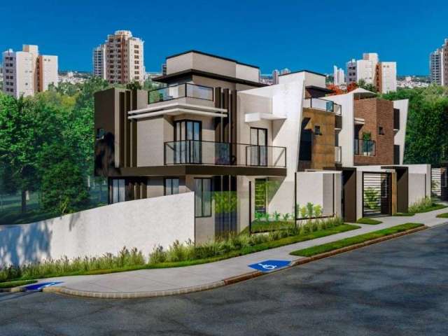 Sobrado com 3 dormitórios à venda, 172 m² por R$ 1.087.000,00 - Santa Cândida - Curitiba/PR