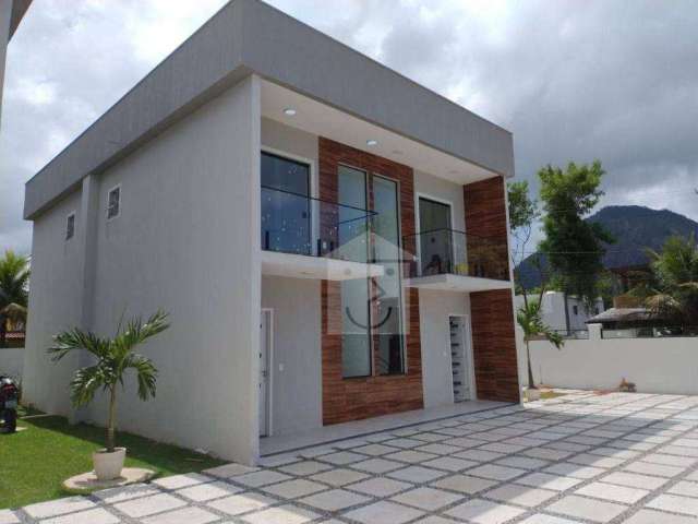 Casa com 2 dormitórios à venda, 87 m² por R$ 295.000,00 - Chácaras de Inoã (Inoã) - Maricá/RJ