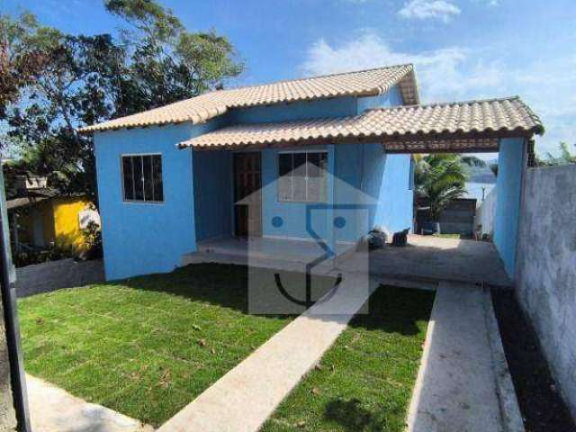 Casa com 2 dormitórios à venda, 83 m² por R$ 300.000 - Jardim Interlagos (Ponta Negra) - Maricá/RJ