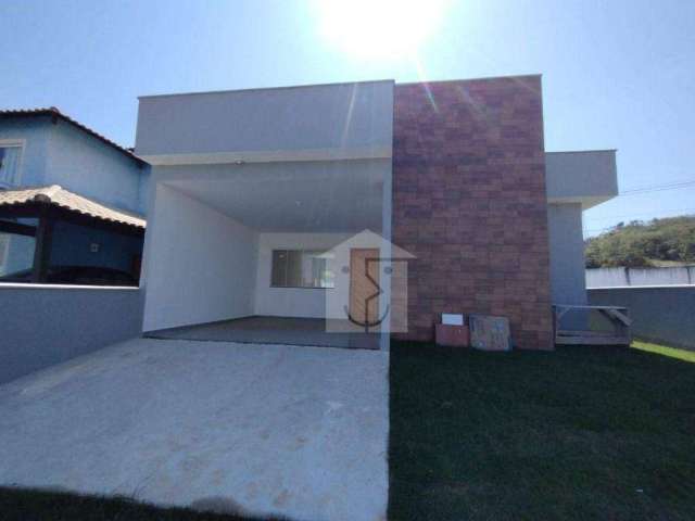 Casa com 3 dormitórios à venda, 106 m² por R$ 500.000 - Caxito - Maricá/RJ