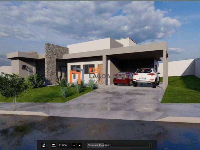 Casa em construção no lundceia localizada proximo a orla da lagoa