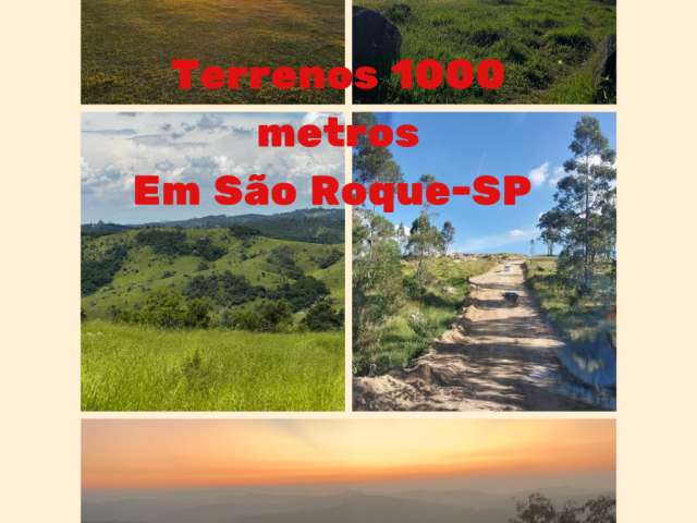 (BS)Bela Vista! Venha aproveitar essa oportunidade terrenos 1000 metros com linda vista pra natureza em São Roque-SP