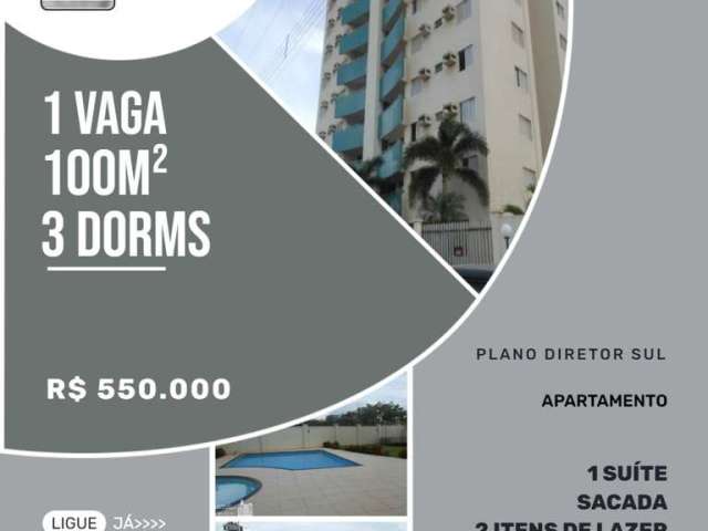 Apartamento a venda no plano diretor sul