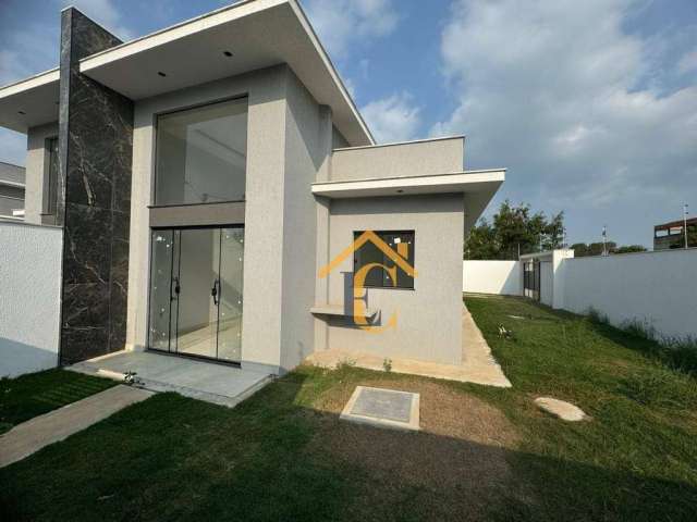 Casa com 3 dormitórios à venda, 75 m² por R$ 380.000,00 - Extensão Serramar - Rio das Ostras/RJ