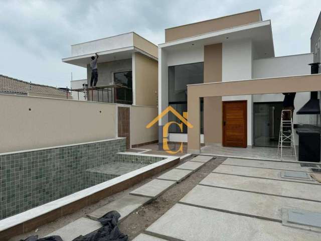 Casa com 3 dormitórios à venda, 142 m² por R$ 850.000,00 - Jardim Mariléa - Rio das Ostras/RJ