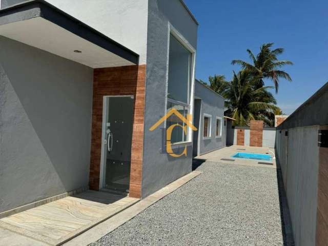 Casa com 3 dormitórios à venda, 72 m² por R$ 450.000,00 - Enseada das Gaivotas - Rio das Ostras/RJ