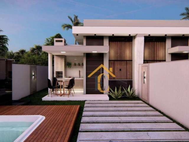 Casa com 3 dormitórios à venda, 110 m² por R$ 950.000,00 - Ouro Verde - Rio das Ostras/RJ