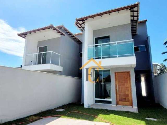 Casa com 3 dormitórios à venda, 100 m² por R$ 380.000,00 - Cidade Praiana - Rio das Ostras/RJ