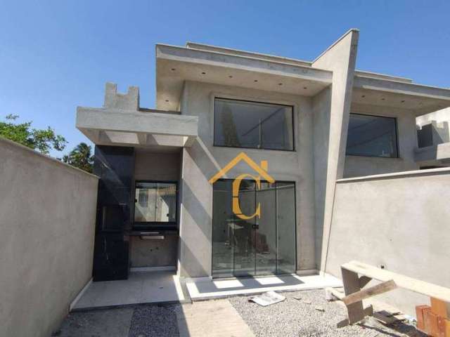 Casa com 2 dormitórios à venda, 62 m² por R$ 300.000,00 - Enseada das Gaivotas - Rio das Ostras/RJ